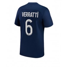 Paris Saint-Germain Marco Verratti #6 Hjemmedrakt 2022-23 Kortermet